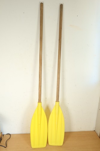 Vintage boat paddles - oars, made