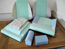 Triumph Spitfire 1500 & GT6 Seats.. FOAM KIT + Headrest Foams....Fits 1973-81