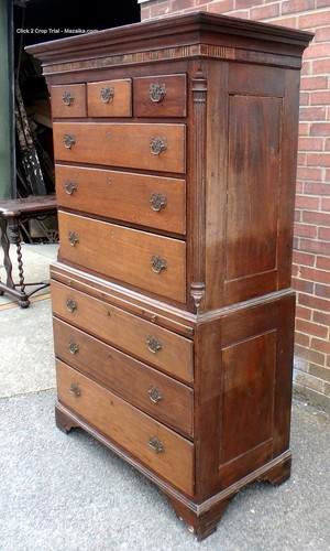 Early georgian chest - early,