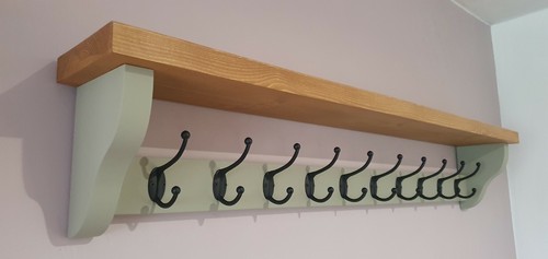 Coat rack shelf floating - coat,