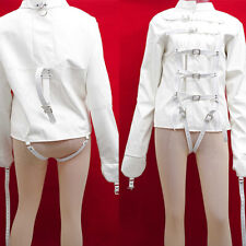 Asylum Straight Jacket Bondage Body Harness Armbinder Straightjacket Clubwear