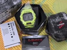 BNIB UNWORN Casio G-SHOCK G-SQUAD GBD-200-9ER 46mm Green Resin 