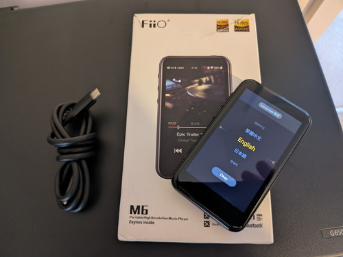 Fiio mp3 player black - -,