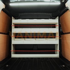 Ford Connect 2024+ Full-Width Bulkhead Multi-Compartment Van Racking