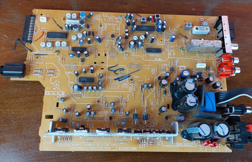 Aiwa zr700k main pcb - main,