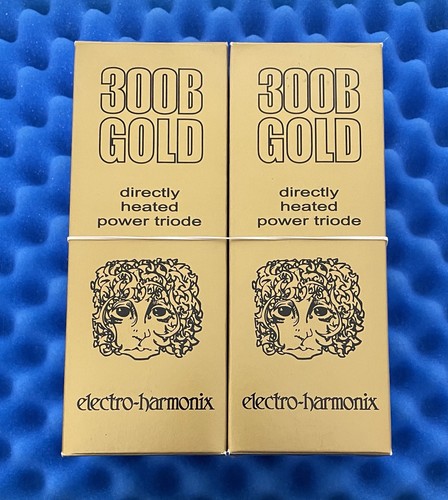 Two electro harmonix 300b gold - two,