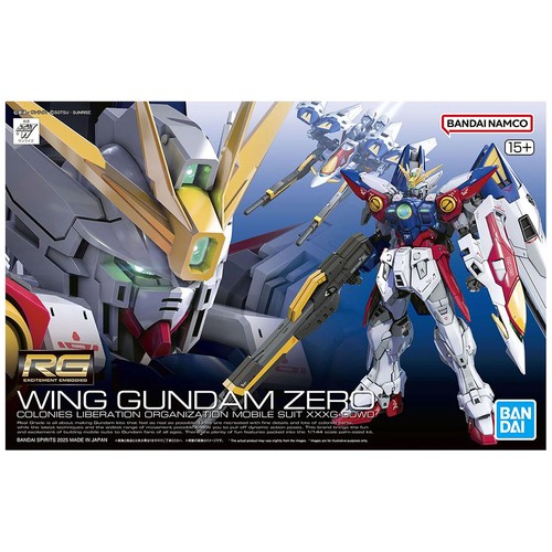 Bandai wing gundam zero - wing, rg