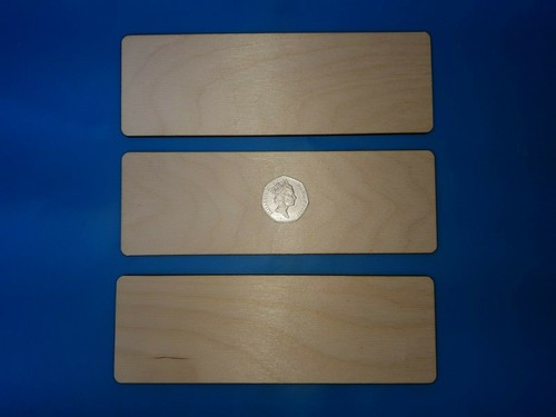 Rectangle craft blank - 3x,