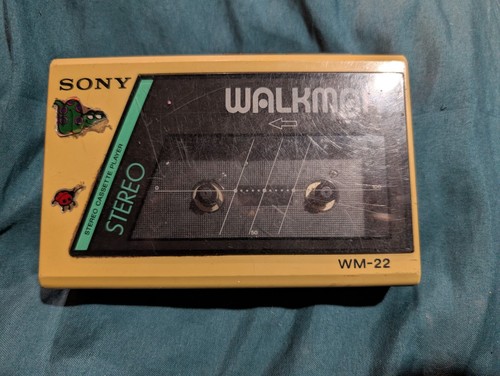 Vintage sony walkman 22 - walkman, wm-22