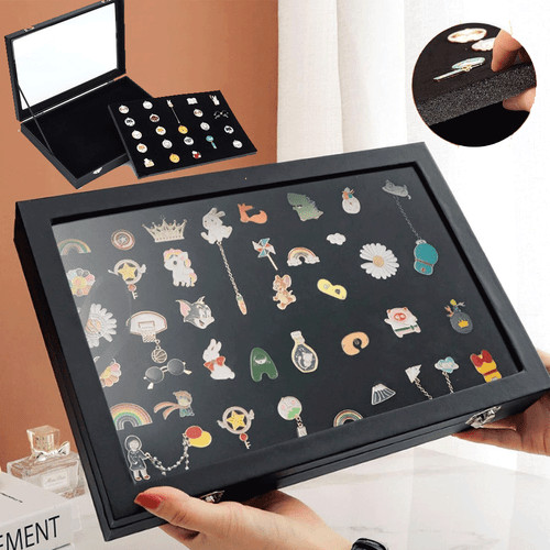 Acrylic pin display case - display,