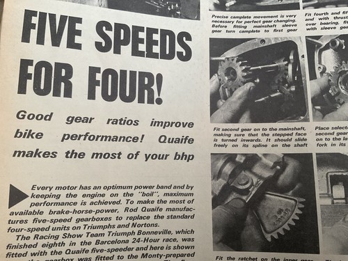 Quaife speed triumph gearbox - 5,