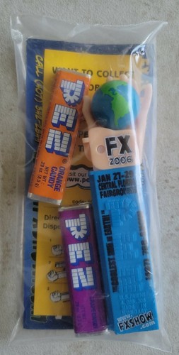 New pez dispenser show - pez,