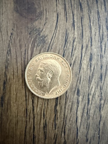King george 1911 - v, half