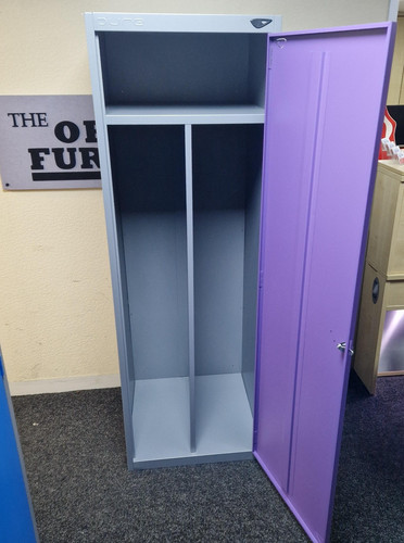 Clean dirty staff lockers - clean,