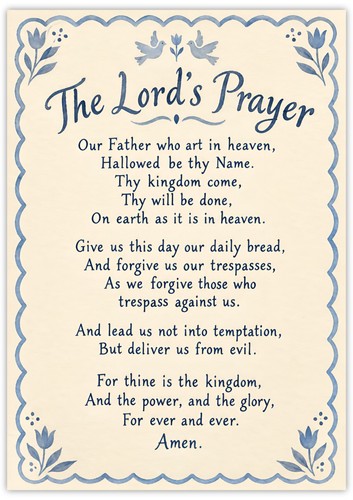 The lord prayer - the, lord's