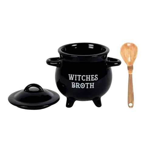 Soup bowl witches broth - bowl, spoon
