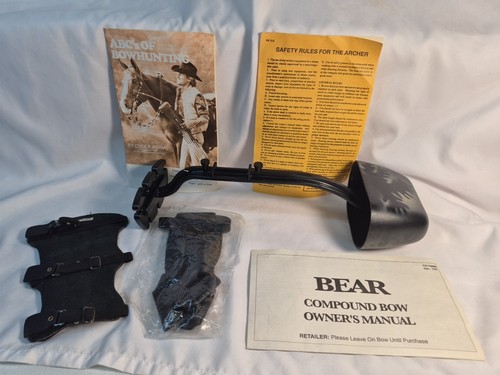 Vtg bear compound bow quiver - bow,