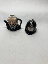 ARTONE "BOBBY" Hand Painted Porcelain - England 4" Mini Teapot Vintage