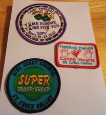 Girl Scout badges