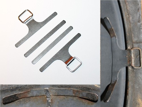 Fixed holders for - , liner