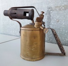 Vintage Primus Brass Paraffin Blow Torch No. 636 - BA Hjorth - Sweden