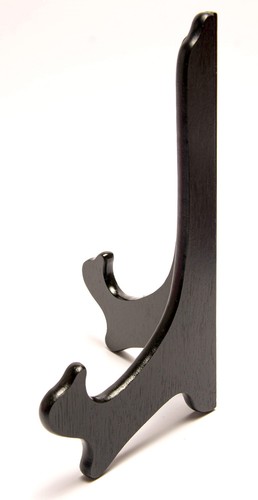 Large black wooden display - large,