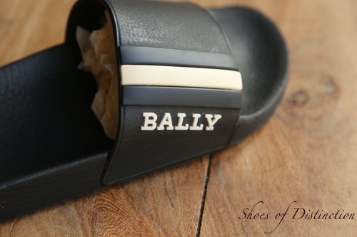 Bally black leather white - bally,