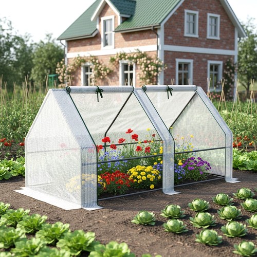 Garden poly tunnel grow - poly,