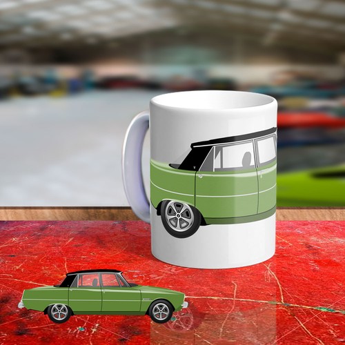 Large mug range rover p6 - rover,