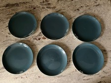 6 x Poole Pottery Blue Moon 9