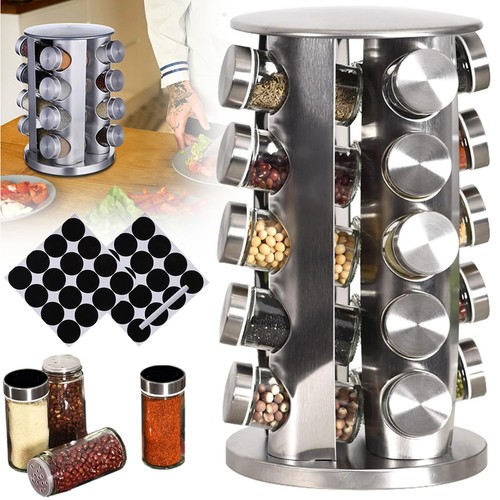 360 revolving spice rack jar - rack,
