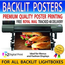 Backlit Film Poster Printing