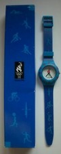 Orig.watch / Wristwatch  Olympic Games ATLANTA 1996 - Off.Logo BLUE / in Box  !!