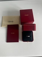 Cartier 18ct White Gold Love Wedding Band Ring