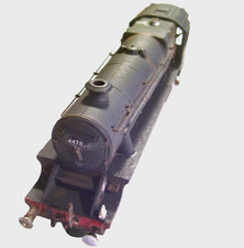 Hornby Bodshell only Black5 R539 44783 dirty matt black with driver and fireman.