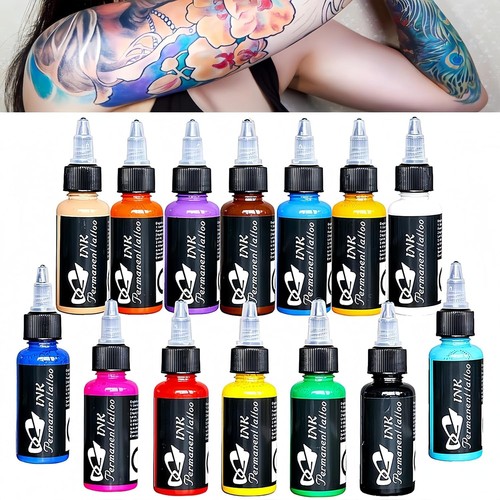 14pcs tattoo ink - 14pcs,