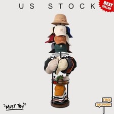 NEW 5 Tier Hat Rack Stand 360