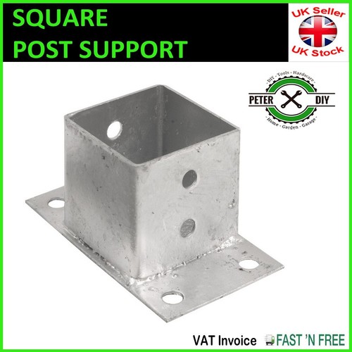 Post support holder galvanised - holder,