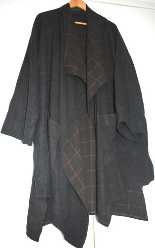 Terry macey size brown check - brown,
