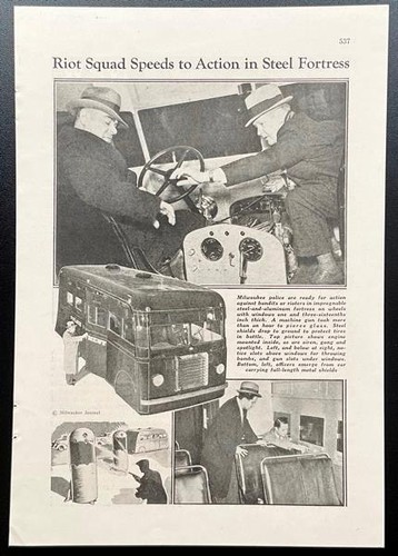 Riot squad speeds action - to,