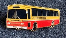 CIE EXPRESSWAY MG ENAMEL-TYPE BADGE