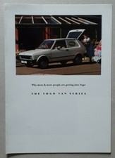 Yugo 45A & 55A Vans Brochure