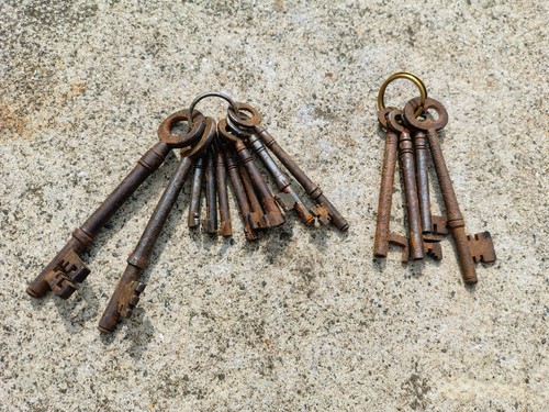 Vintage old keys job - keys,
