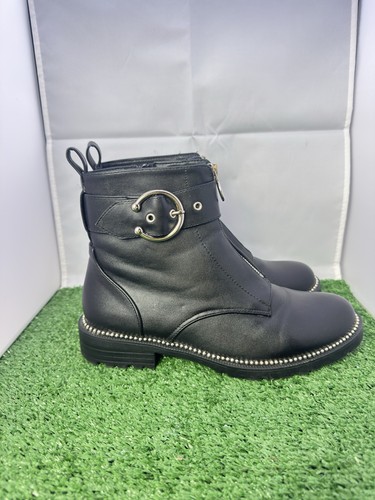 Womens boots biker ankle - boots,