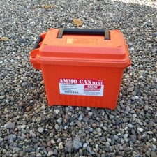 MTM CASE-GARD AC15-ORANGE Ammo Can Mini Field Box Storage Box Tool Box Bulk Ammo