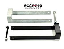 Heavy Duty Throw Over Loop Gate Latch 12", 14" for 3" Wide Farm Field Gate