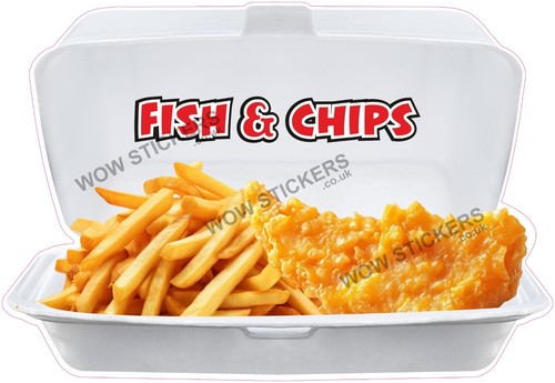 Fish and chips takeaway - in,