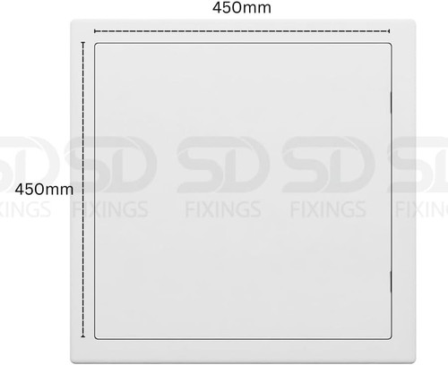 Plastic pvc access panel - plastic,