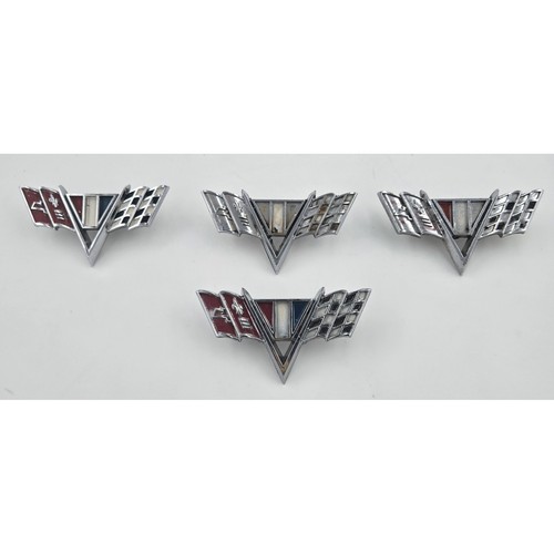 Chevrolet corvette emblem set - corvette,