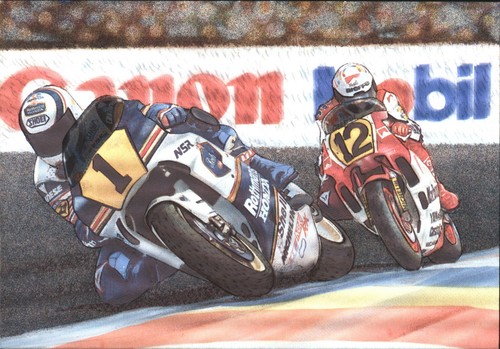 Motorcycle racing rothmans - motorcycle,
